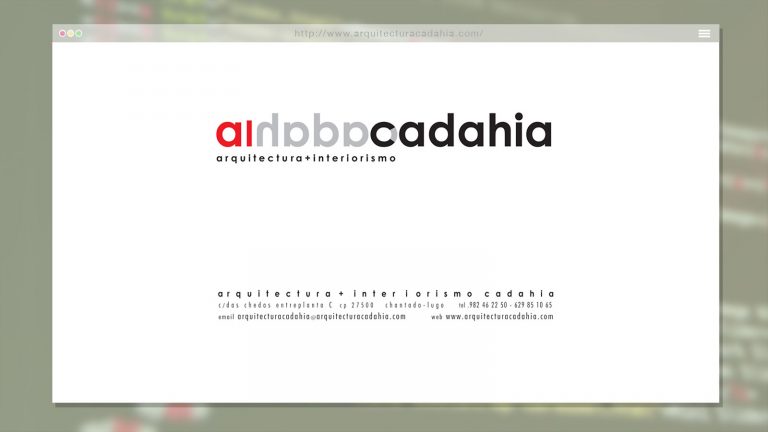 Landing Page para Arquitectura Cadahía