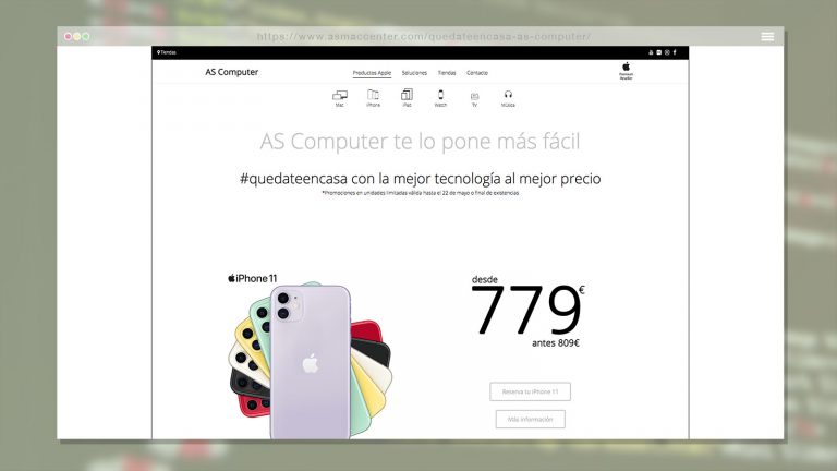 Landing Page para As Computer